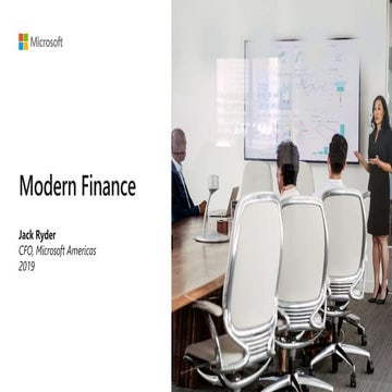 Modern Finance at Microsoft US