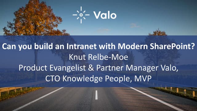 Can you build a Intranet with Modern SharePoint