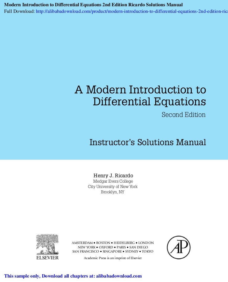 differential equations and linear algebra 2nd edition pdf download