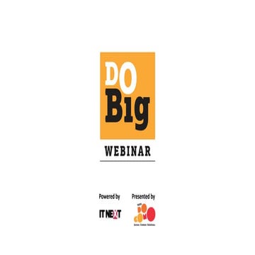 Webinar: Tools for Modern Marketing