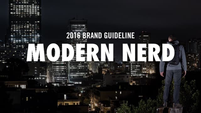 Modern Nerd Brand Guideline 2016