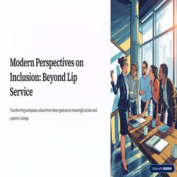 Inclusion and Accessibility | PPTX