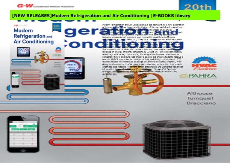 [NEW RELEASES]Modern Refrigeration and Air Conditioning EBOOKS libr…