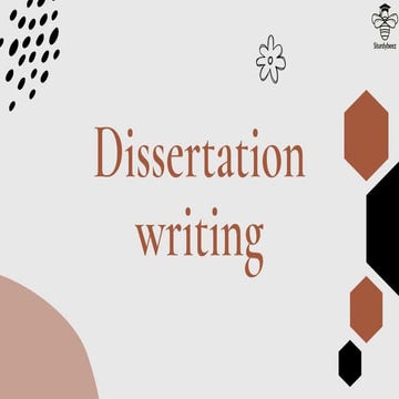 Dissertation writing
