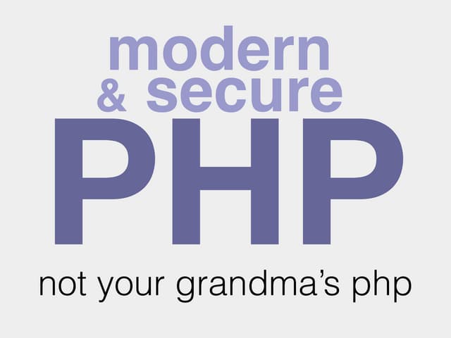 Building Modern and Secure PHP Applications – Codementor Office Hours with Ben Edmunds