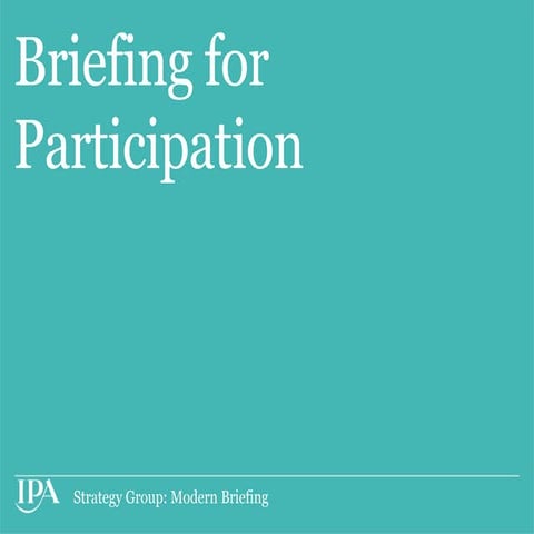 Briefing for Participation 