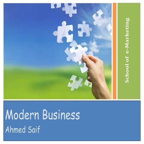 Modern Business By Ahmed Saif