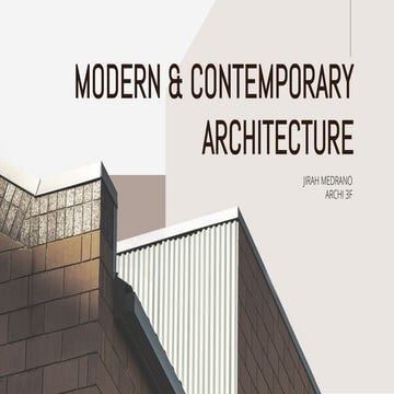 DISCOVERING THE HIDDEN GEM OF MODERN & CONTEMPORARY ARCHITECTUREpdf