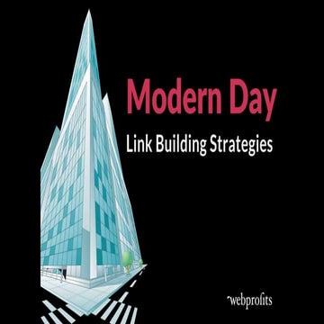 Modern Day Link Building By Sujan Patel