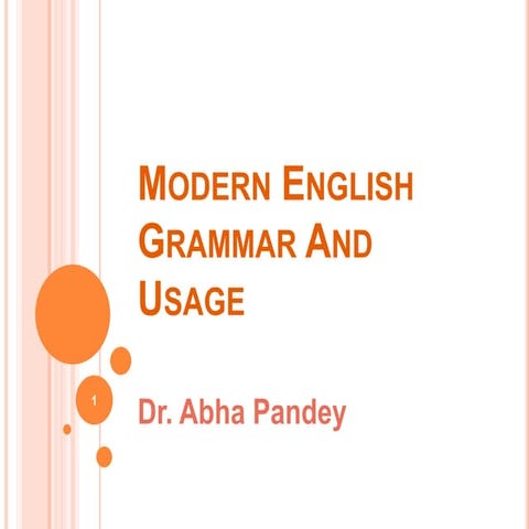 Modern english grammar