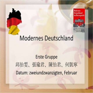 Modernes deutschland 2202
