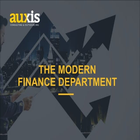 A Guide for CFOs: Modernizing The Finance Department