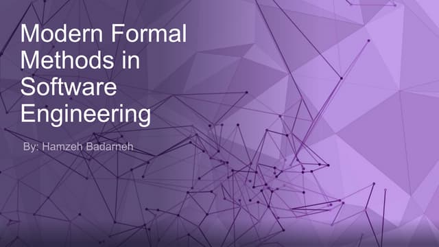 Modern Formal Methods in Software Engineering.pptx
