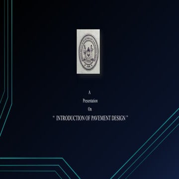 PAVEMENT DESIGN & TYPES 