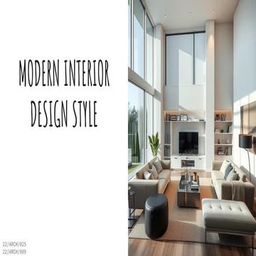 Interior design styles 1 | PDF
