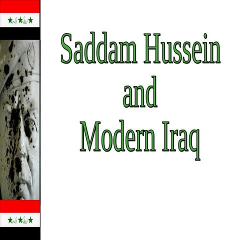 Modern iraq