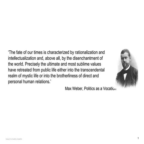 FOAR 701: Modernisation Theory: part 2