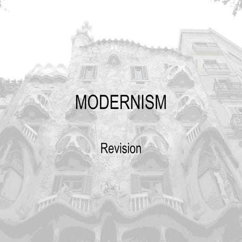 Modernism (new)