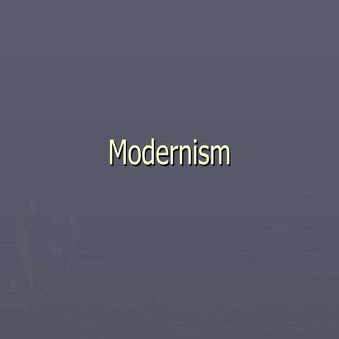 Modernism