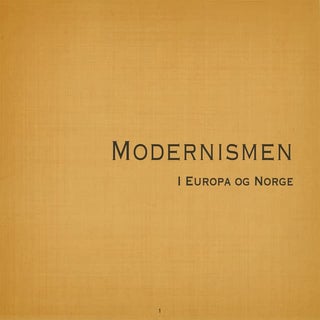 Modernismen