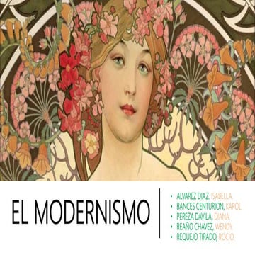 El Modernismo 
