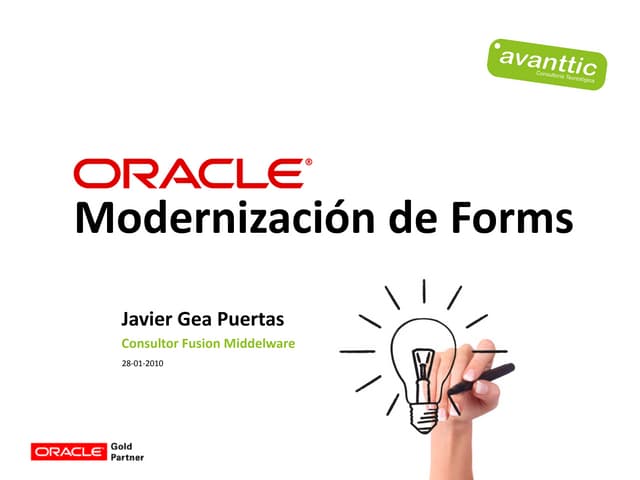 Modernizacion Oracle Forms