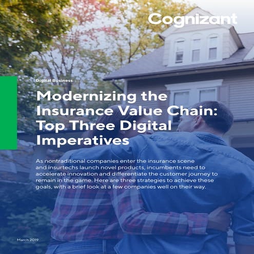 Modernizing the Insurance Value Chain: Top Three Digital Imperatives