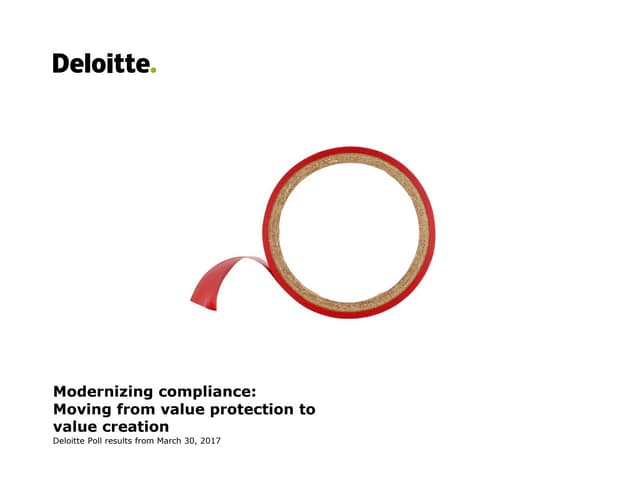 Modernizing compliance: Moving from...