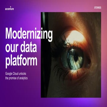 Modernizing our data platform
