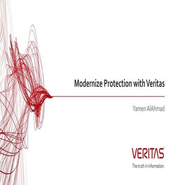 Modernizing your organization's data protection approach, with Yamen Alahmad