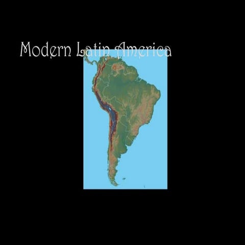 Modern latin america