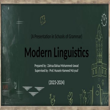 Modern Linguist schools of linguistics-WPS Office.pptx