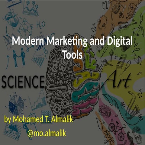 Modern marketing and digital tools (overview)