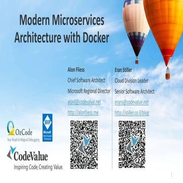 Modern Microservices Architecture with Docker