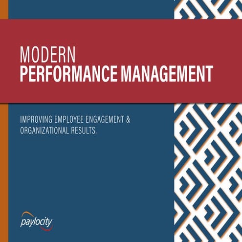 Modern Performance Management Whitepaper - Paylocity