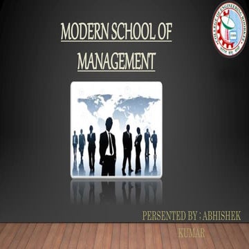 Modern School of Management