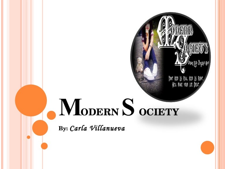 Modern society