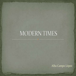 Modern times-Social Sciences-