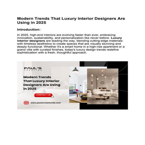 Modern Trends That Luxury Interior Designers Are Using in 2025.docx