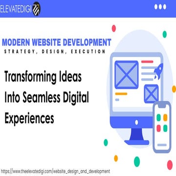 Modern Website Development - ElevateDigi