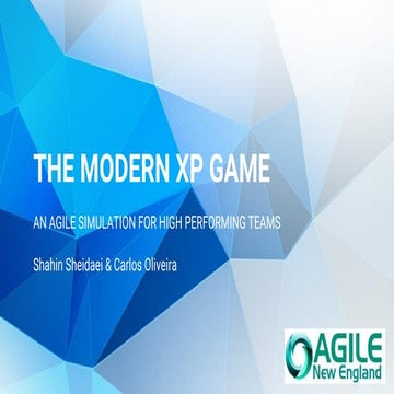 Modern XP Game  (Experimentation - Collaboration - Change Curve) - Agile Game...