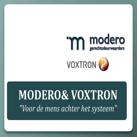 Modero & Voxtron