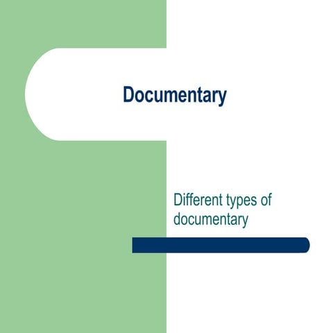 Modes Of Documentary[1]