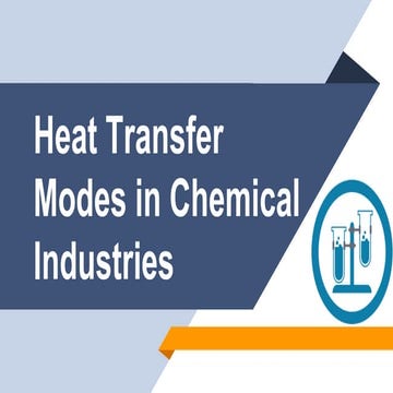 Modes of heat transfer in cement, distillary, fertilizer and sugar industries...