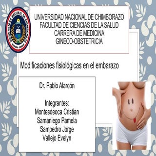 Modificaciones en-el-embarazo