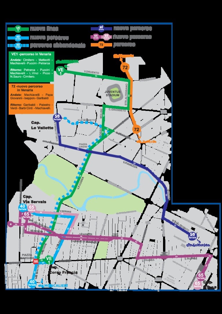 Modifiche ai trasporti pubblici GTT a Torino Modifiche ai trasporti pubblici GTT a Torino