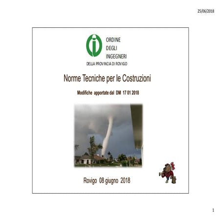Norme Tecniche per le Costruzioni - Modifiche apportate dal DM 17 01 ...