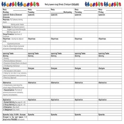 Modified daily lesson log.doc sample