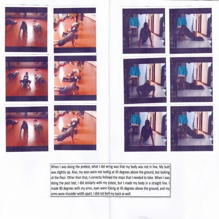 Modified pushup analysis