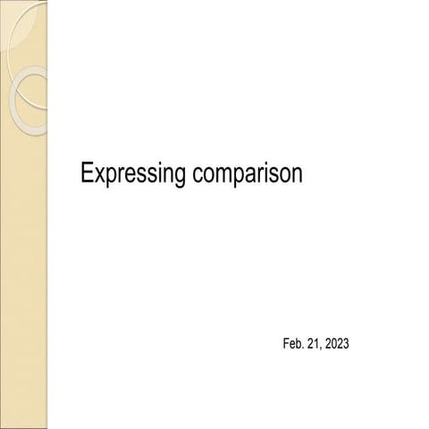 modifying comparisons.ppt